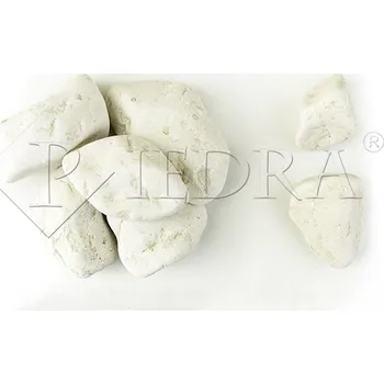 Kamenný koberec OBLÁZKY MRAMOROVÉ Marfil, okrasné kameny 70-120 mm