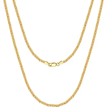 Řetízek Majya Stříbrný řetízek ADONIS 55 cm | šířka 2,5 mm pozlacený Ag/; ≤18,77 g 11618