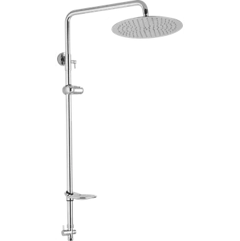 Sprchový držák JB Sanitary Sprchová sestava pro horní vývod, průměr 30cm, včetně keramický přepínač, mýdlenka, držák sprchy, bez příslušenství SS 41 10
