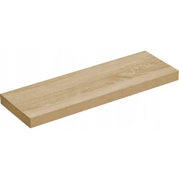 police TEXTILOMANIE Rava Nástěnná police samonosná, dub sonoma, 80 × 20 cm