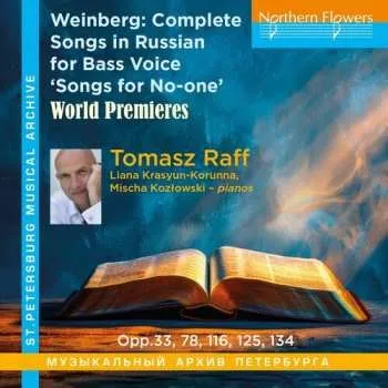 Zahraniční hudba 2CD Raff,tomasz / Krasyun-korunna,liana: Weinberg: Complete Songs In Russian 2025