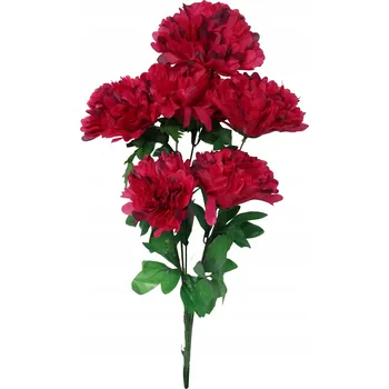 umělá květina KYTICE 7 CHRYSANTÉM 72 CM BÍLÁ Goliat KVĚTINY