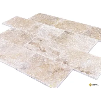 Dlažba Travertin Caramel dlažba 61x40,6 x 3 cm