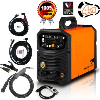 Svářečka PANTERMAX PanterWeld 4v1 200 MULTIFUNKČNÍ invertorová svářečka MIG/TIG/MMA/PLAZMA