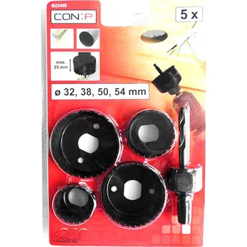 Vrták CONMETALL Set děrovací 5ks