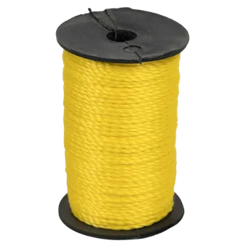 Stavební provázek 2mm 100m žlutý