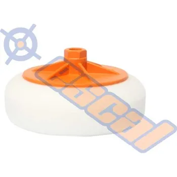 Brusný kotouč Bílý hobby leštící kotouč na tvrdé závity, průměr 150 mm