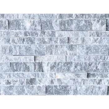 Obklad Obkladový kámen panel, přírodní mramor šedý, 3 velikosti