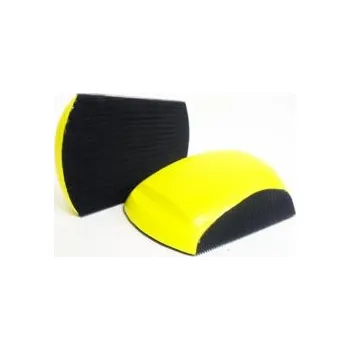 Brusný papír Eskalátor - brusný blok na suchý zip, ruční žlutý pro nože 150 mm