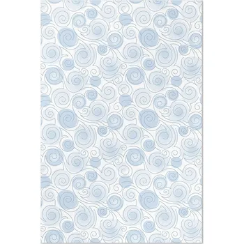 Koberec Koberec Loftový, rozměr: 60x90 cm, Akvarelová abstrakce kruhy a vlny