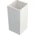 Květináč Granisil Kubi granitový květináč 60 cm, bílý