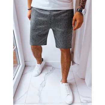 Pánské kraťasy Tmavě šedé pánské teplákové šortky SX2229 Velikost: XL