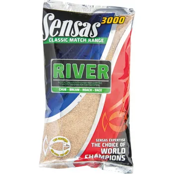 Návnadová surovina Návnada Sensas 1 kg 3000 RIVER 71401