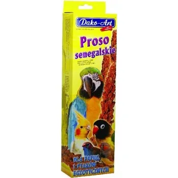 Krmivo pro ptáka Proso Dako-Art 0,1 kg