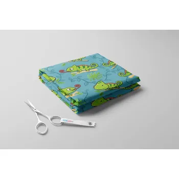 Dámské plavky Lycra exclusive, Veselí chameleoni Barva: Modrá