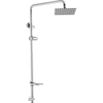Sprchový držák JB Sanitary Sprchová sestava pro horní vývod, 25x25cm, včetně keramický přepínač,mýdlenka, držák sprchy, bez příslušenství SS 51 10