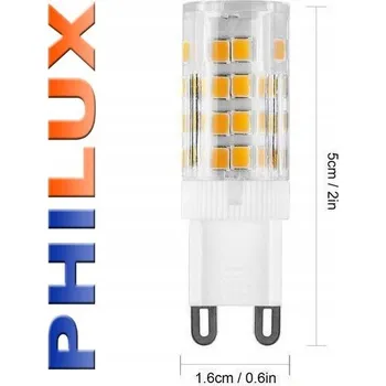 Žárovka LED žárovka G9 230V 7W 600lm teplá bílá