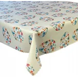 Obrus Odolný vůči skvrnám Tisk Velikonoce Barevné Květinové Kraslice 140x340 cm