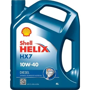 Motorový olej SHELL Helix HX7 10W-40 4 l SH 550046310