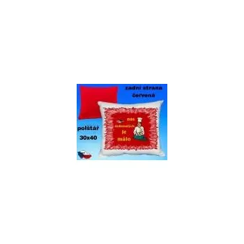 Polštář Polštář Profese KUCHAŘ červený