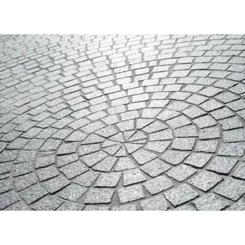 Dlažba Dlažební kostky žula šedá 8x8x6, řezané hrany