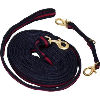 Umbria Equitazione Lonž Umbria Equitazione, s lonžovací spojkou, navy/burgundy