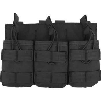 Airsoft Imperator Tactical Trojitá sumka pro AK zásobníky - černá