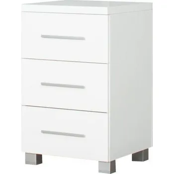 Kontejner se šuplíky Panama PA52 BI, bílá lesk, 45 x 76 x 48 cm