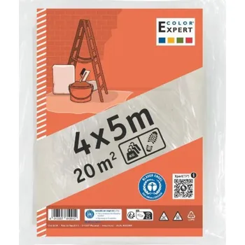 Malířský váleček Ciret Fólie zakrývací Extra Silná 43my, 4 × 5m