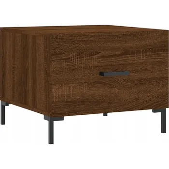 Konferenční stolek Konferenční stolek dřevěný 50x50x40 hnědý