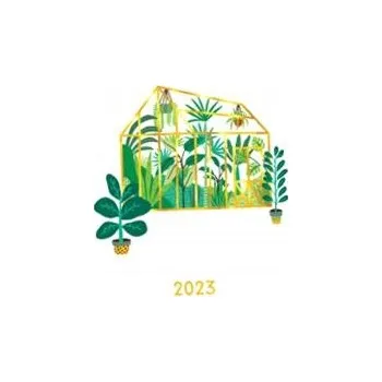 Kalendář Knižní kalendář 2023 Miniogrody Zielona Sowa zelený