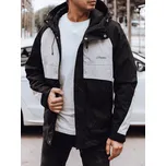 Černo-smetanová pánská voděodolná přechodová bunda TX4916 Velikost: 3XL