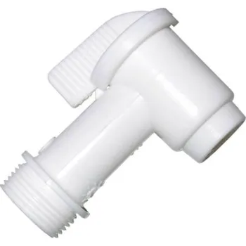 Kanystr VÝPUSTNÝ KOHOUT NA SUDY 3/4" (Plastový výpustný ventil na sudy 60 či 200 litrů)