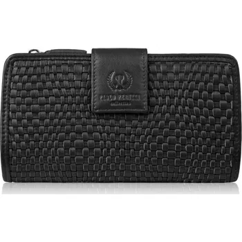 Peněženka Paolo Peruzzi Velká dámská peněženka vyrobená s RFID ochranou Paolo Peruzzi; černá