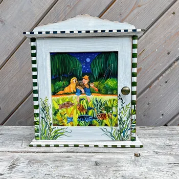 Skříňka na klíč Skříňka na klíče - Rybář