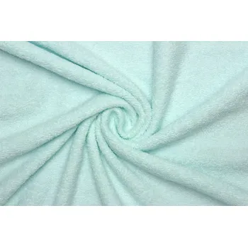 Bavlněné froté oboustranné - Zelená mint
