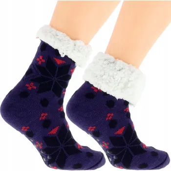 Dámské ponožky HŘEJIVÉ S MEDVÍDKEM Dámské Ponožky Highlander ABS 36-41