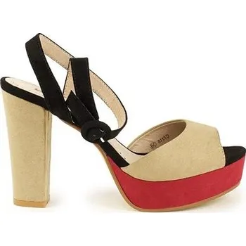 Dámské sandále sandály Next Luxusní pískovo-červeno-černé sandály sand velikost 36