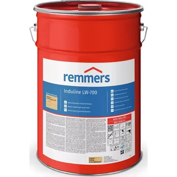 Lak na dřevo Remmers Induline LW-700/40 silnovrstvá vodou ředitelná lazura Afzelia RC-330 5L