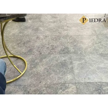 Dlažba Silver dark, přírodní mramor dlažba - obklad 61x30,5x1,2 cm kartáčovaná