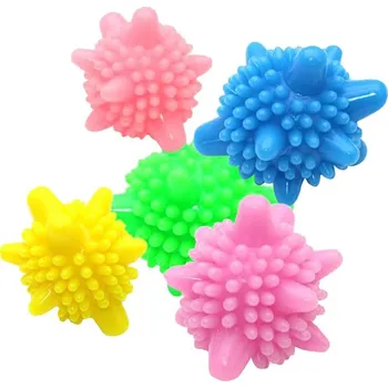 Prací koule Northix Prací kuličky proti žmolkům 5 ks mix barev