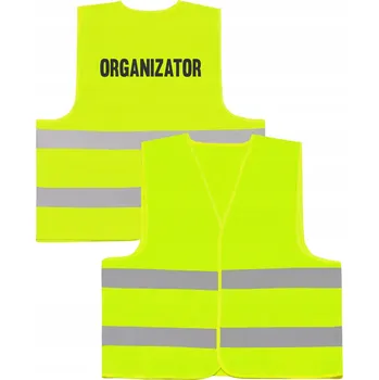 Pánská vesta Reflexní vesta Odblaskowo unisex 4XL