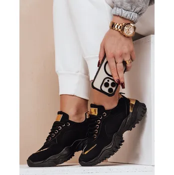 Dámská obuv Černé sneakersy na platformě LIZZE ZY0456 Velikost: 38