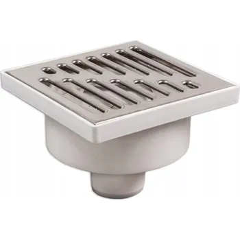 Odvodňovací žlab Čtvercový podlahový žlab Maan 15 cm
