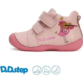 Dívčí polobotky Celoroční obuv DDstep S015-51542 Baby Pink dívčí Velikost: 23