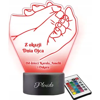 Lampička Plexido vícebarevná Noční lampa