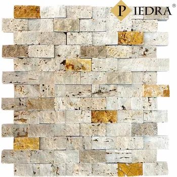 Obklad Obkladový kámen, přírodní travertin béžový mix