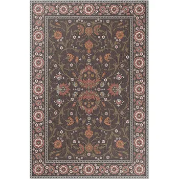 Koberec Koberec Koberec s Dekorativním Potiskem Klasické ozdobné květiny 60x90 cm