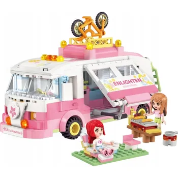 ostatní stavebnice Stavebnice Qman Dovolená v obytném voze 333ks