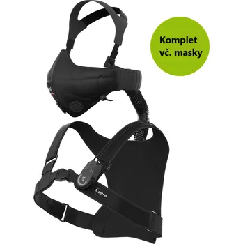Plynová maska OPTREL Filtroventilační jednotka Swiss Air komplet